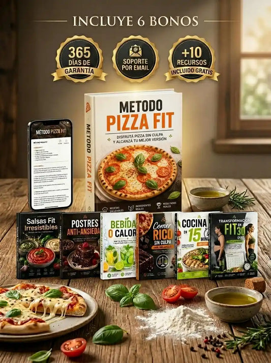 Método Pizza Fit – Ebook Premium de Recetas Saludables
